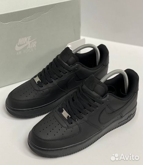 Кроссовки Nike Air force чёрные 5