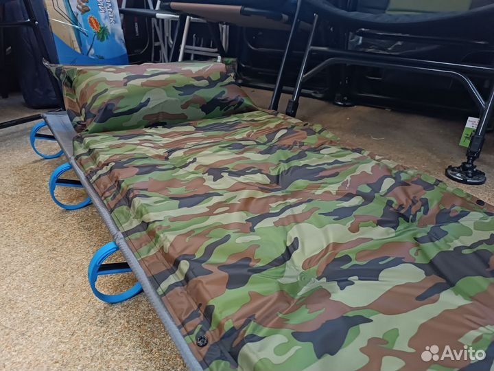 Самонадувающийся коврик - матрас с подушкой