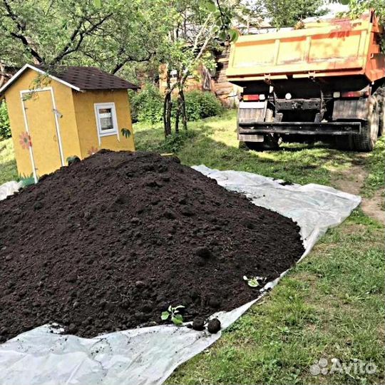 Чернозем торф торфосмесь