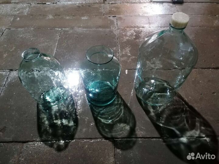 Бутыли стеклянные 10л. 20литр.ссср бидон