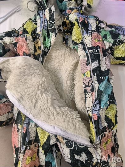 Зимний комбинезон трансформер 62-80