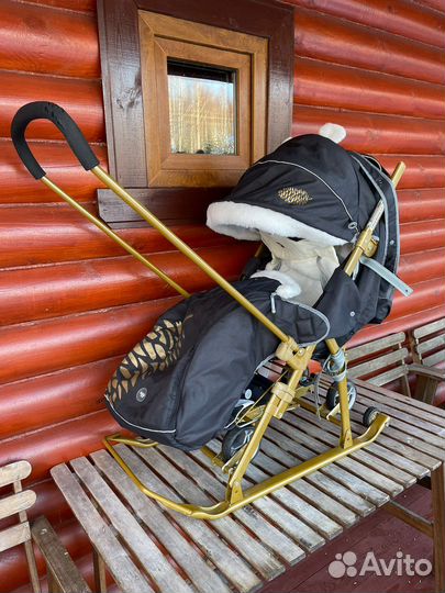 Санки-коляска