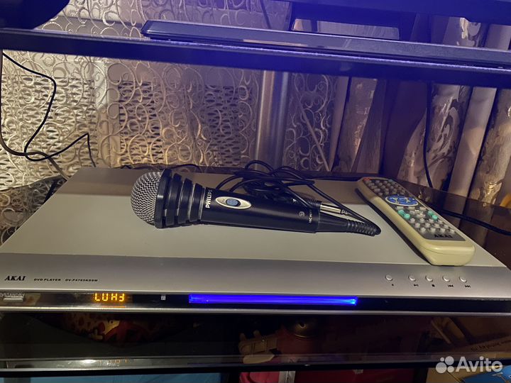 Dvd плеер с караоке akai