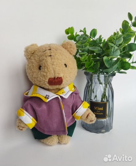 Мишка в одежде, ручная работа