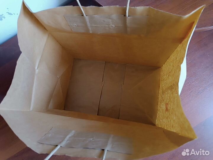 Большой бумажный пакет MacDonald