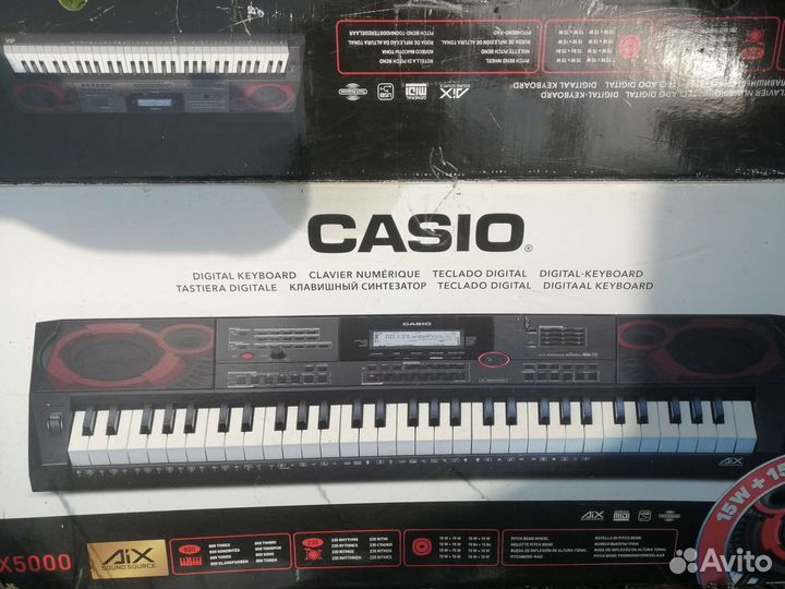 Синтезатор casio ct-x5000