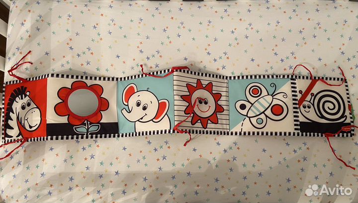 Книжка раскладушка для малыша Tiny love