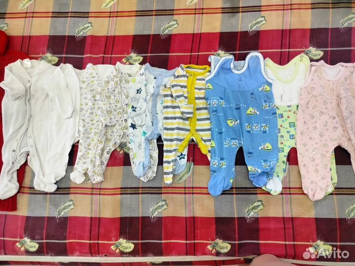 Пакет вещей для новорожденных