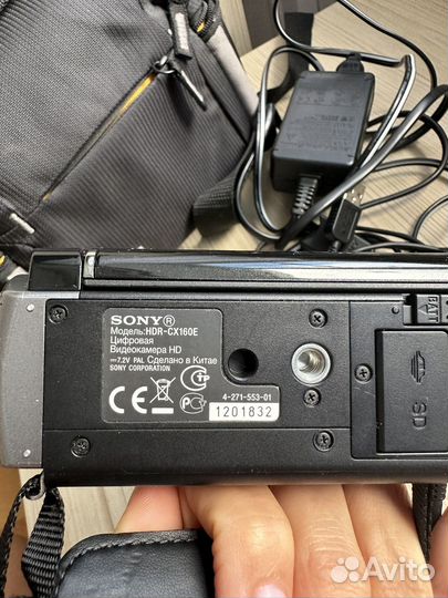 Видеокамера sony handycam