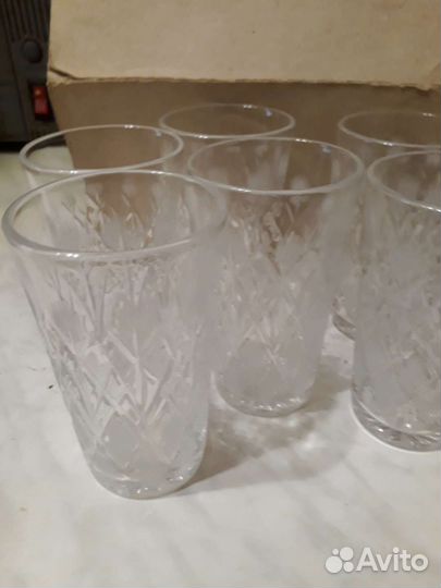 Хрустальные стопки СССР