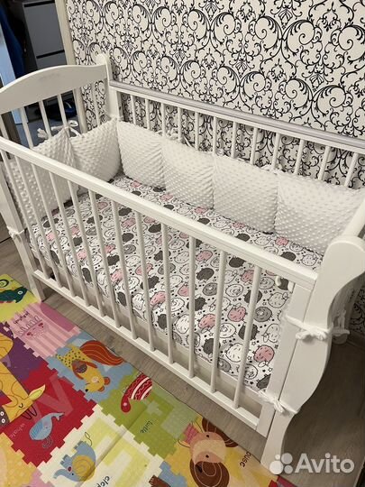 Детская кроватка северянка 120/60