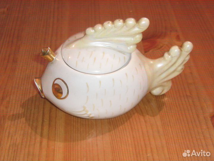 Золотая Рыба шкатулка икорница Сысерть позолота