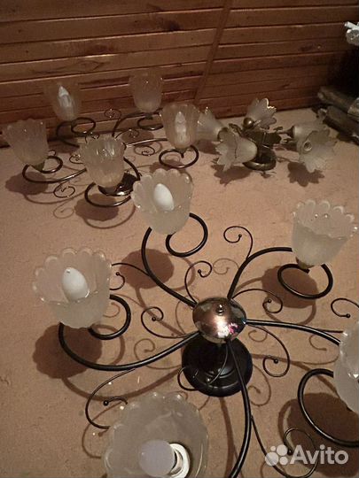 Люстра 3 штуки