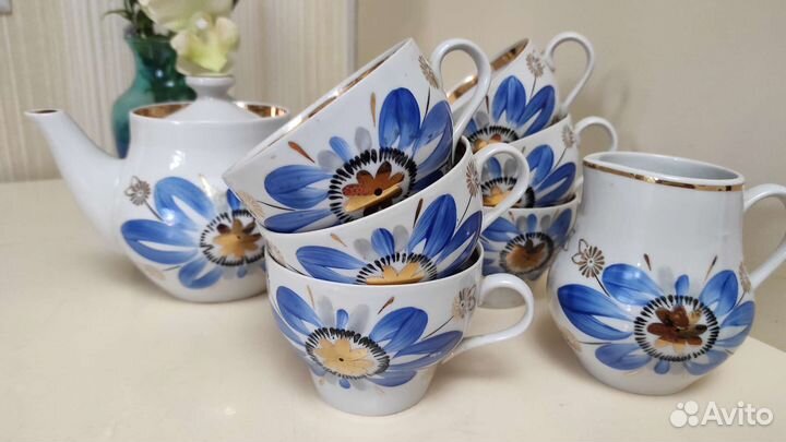 Чайный сервиз фарфор СССР