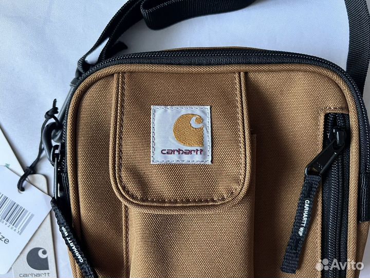 Сумка Carhartt Essentials Bag Deep Brown Оригинал