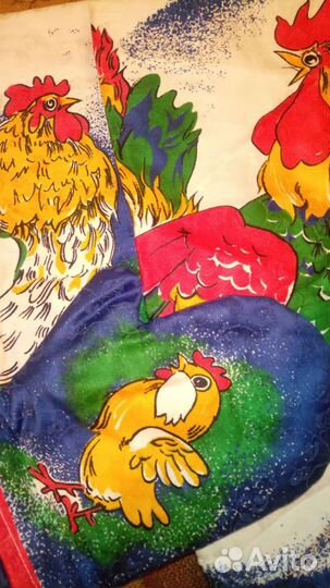 Набор для кухни СССР фартук полотенце прихватка