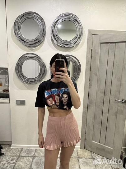 Шорты в рубчик