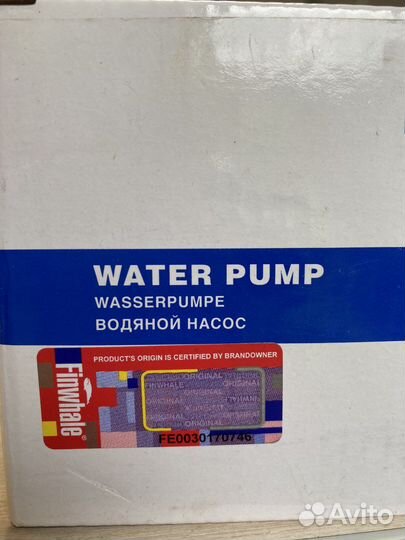 Помпа водяная logan sandero largus 1.6 8v WP0502