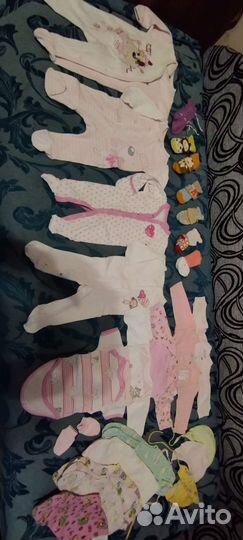 Вещи для девочки 2-4мес