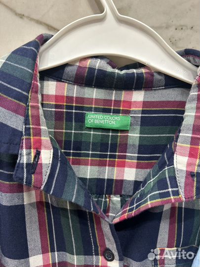 Рубашка новогодняя 116 122