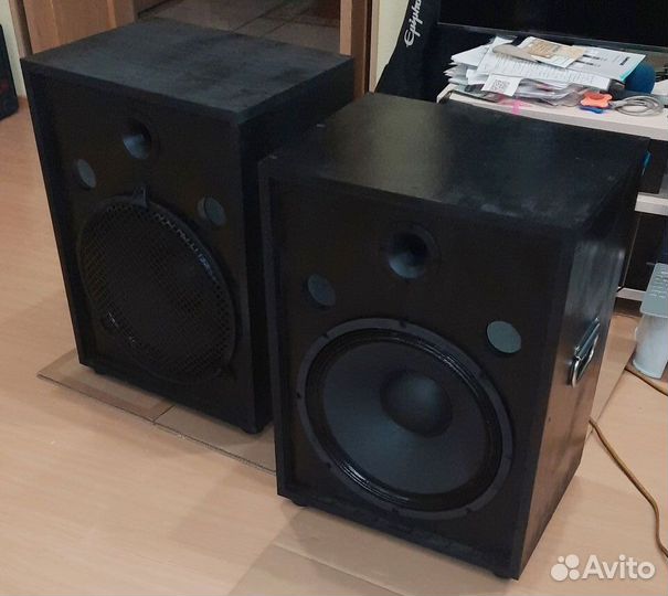 Колонки F-Sound 1080W 2ш Pro Stereo 8Om 65x47x36см