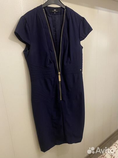 Платье Elisabetta Franchi, 42-44, синий