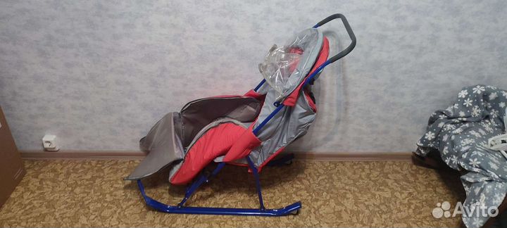 Санки-коляска