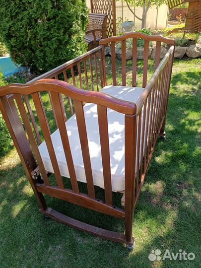Детская кровать для новорожденных бу