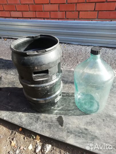 Бутыль для воды стекло
