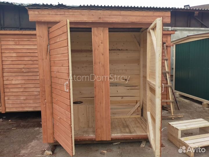 Вагончик с надежной крышей