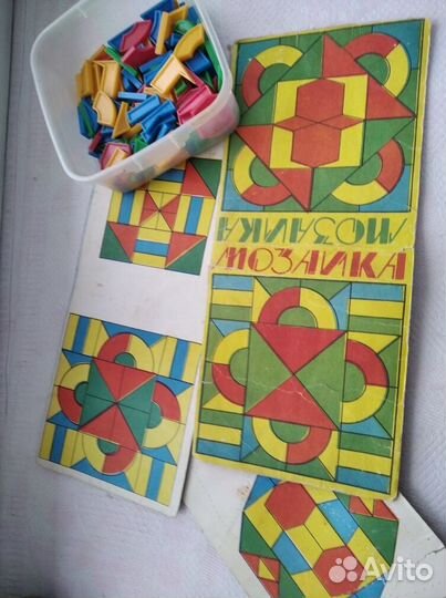 Домино, мозаика, кубики