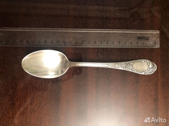 Мельхиоровая столовая ложка