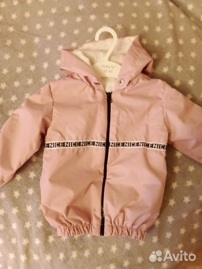 Ветровка для девочки 80 86