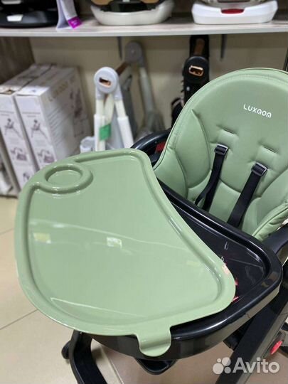 Новый удобный стульчик-шезлонг для кормления