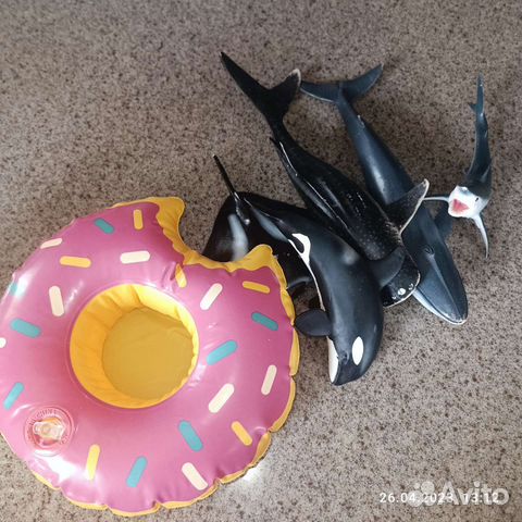 Большие рыбы для плаванья, комплект для купания