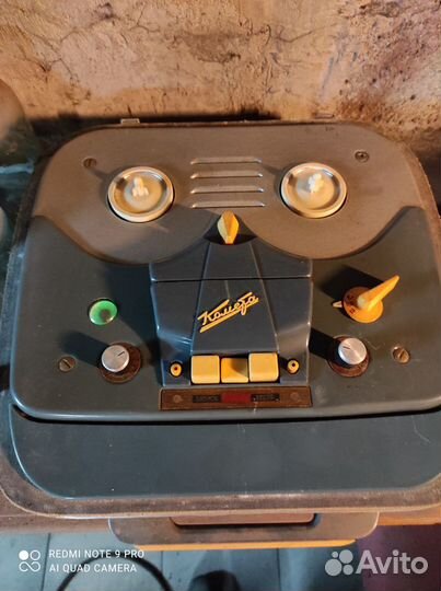 Катушечный магнитофон Комета мг-201