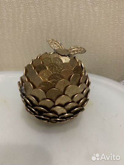 Денежный амулет из копеек. Изящный подарок