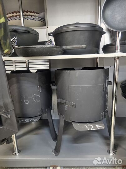 Печь для казана, казан