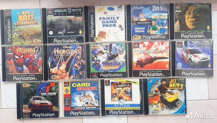 Диски sony рsone