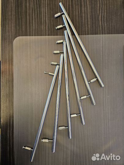 Ручка-рейлинг 288мм хром 3шт