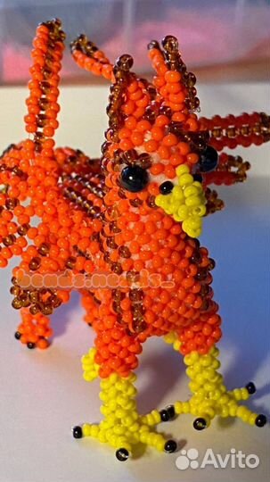 Грифон из бисера