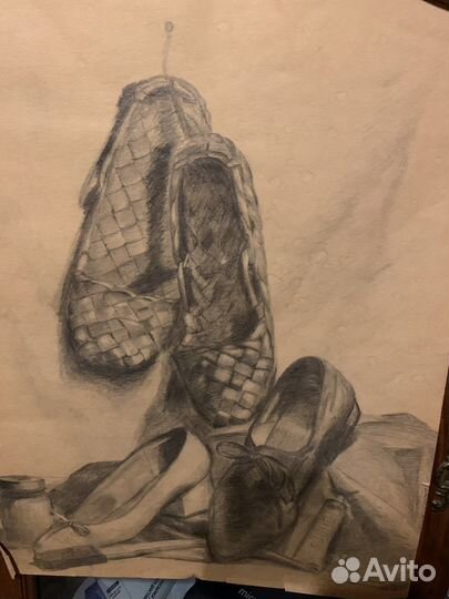 Картина бумага карандаш