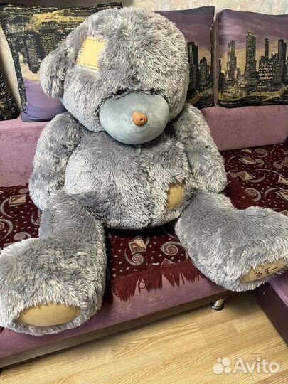 Большой плюшевый медведь teddy