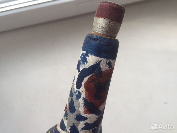 Бутылка ручной работы Зима