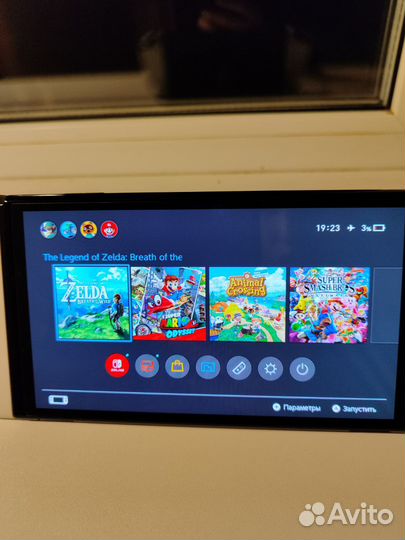 Nintendo switch oled, zelda breath of the wild