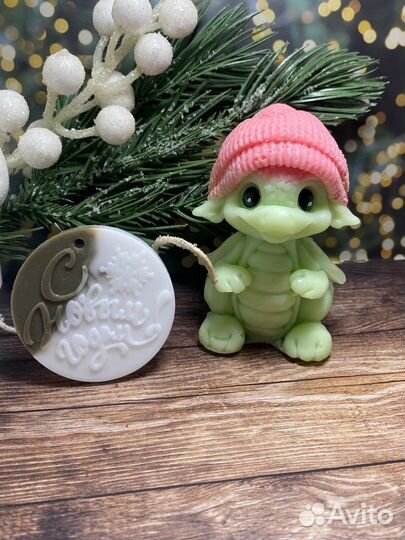 Мыло ручной работы дракончик