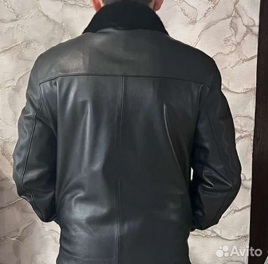 Мужская норковая шуба