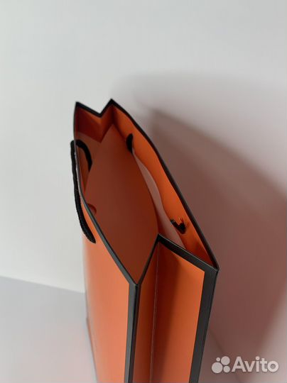 Пакет подарочный Hermes,с тубусом новый