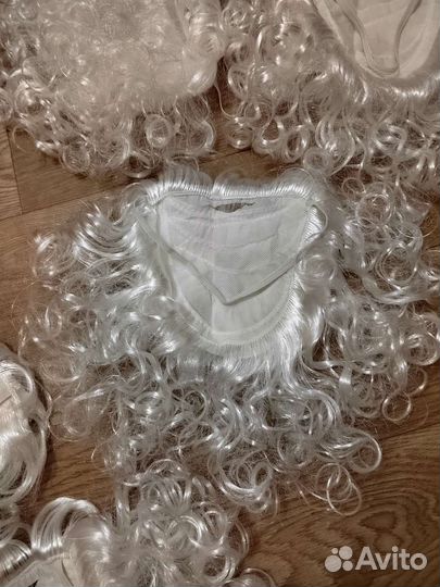 Борода деда мороза новая