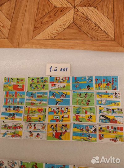 Вкладыши от жвачек Donald,Дональд времен СССР